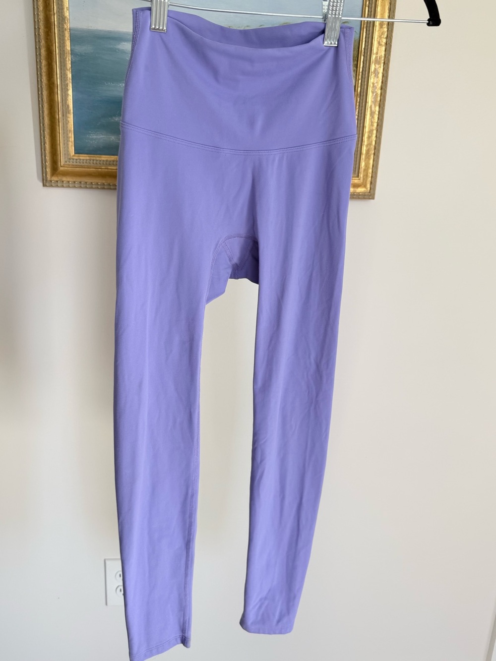 Purple leggings